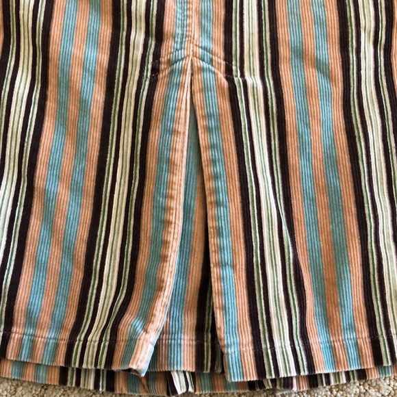 Ann Taylor Loft Corduroy Striped Skirt - Picture 4 of 6